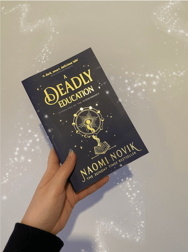 A deadly education by Naomi Novik book cover