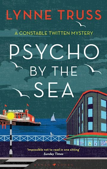 Psycho by the sea book cover by Lynne Truss