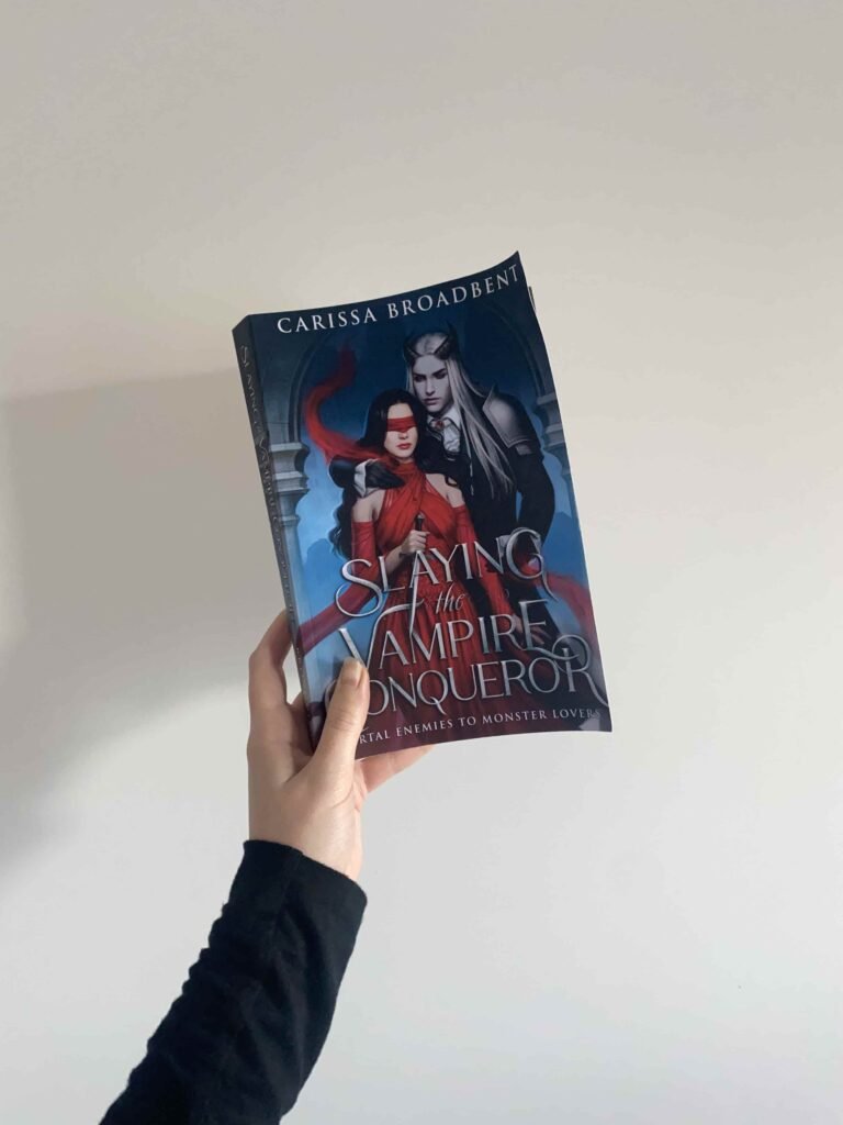 Slaying the Vampire Conqueror by Carissa Broadbent book cover
